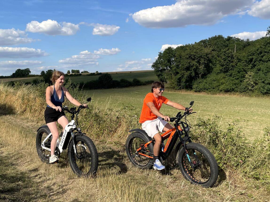 Randonnée en FAT BIKE Électrique près de Montereau